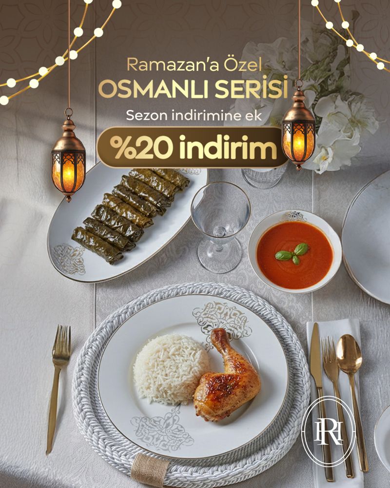 Renoir porselen Ramazan kampanyası sosyal medya tasarımı